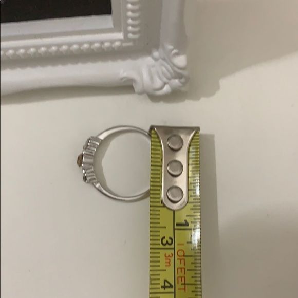 Silver CZ ring - Picture 5 of 5